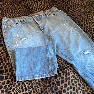 Plus size jeans